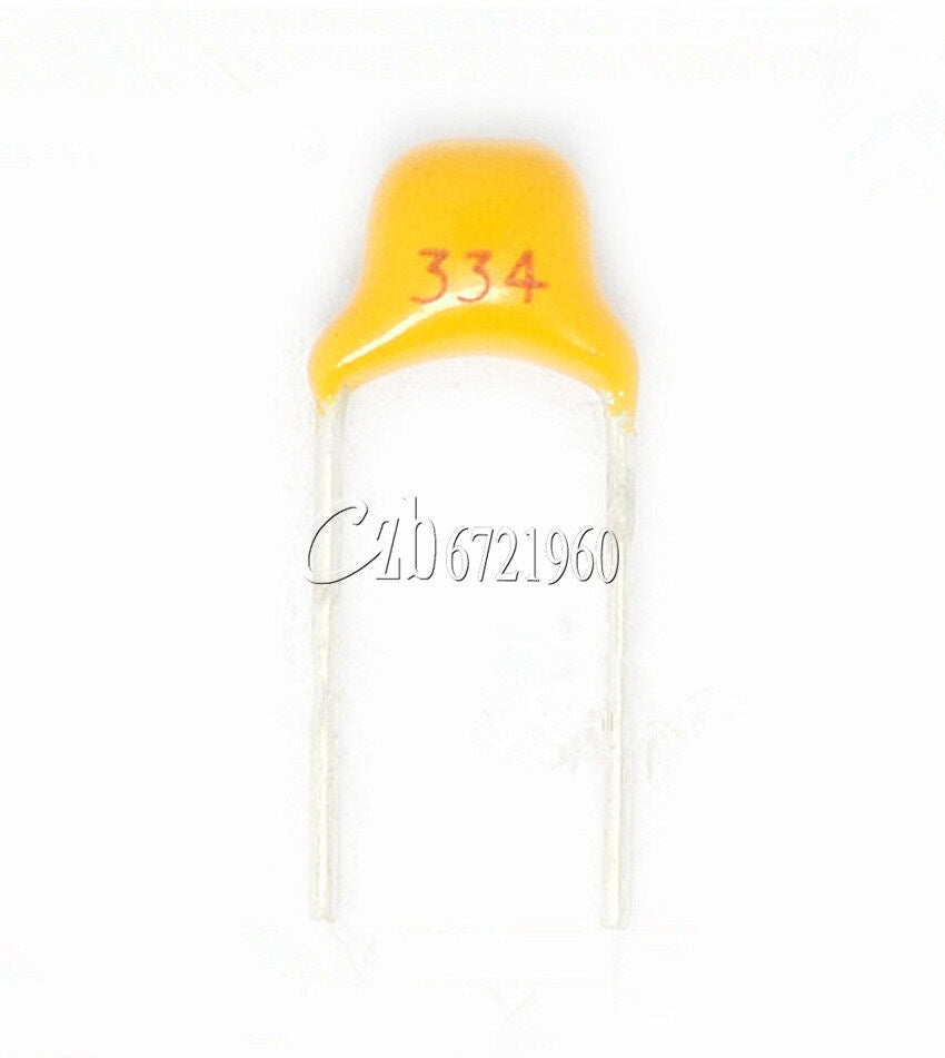 50Pcs NEW 0.33uF 330nF 334 50V Monolithic Ceramic Chip Capacitor