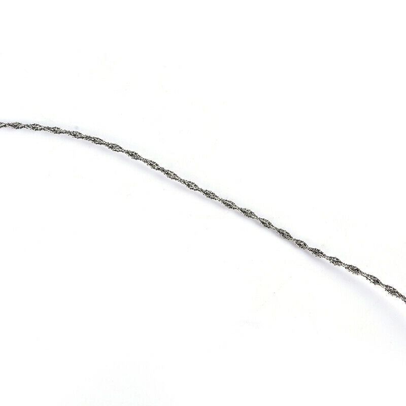 Camping Hiking Pocket Saw Wire Emergency Survive Tool Stainless Steel Wir.l8