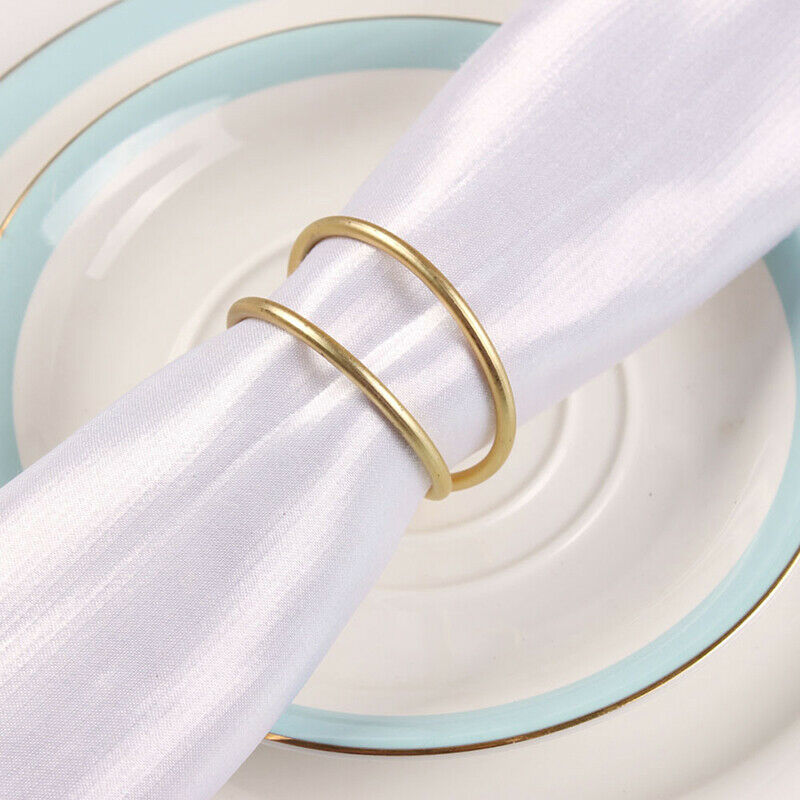 Personality metal napkin ring button ring napkin western buckle napkin ri.l8