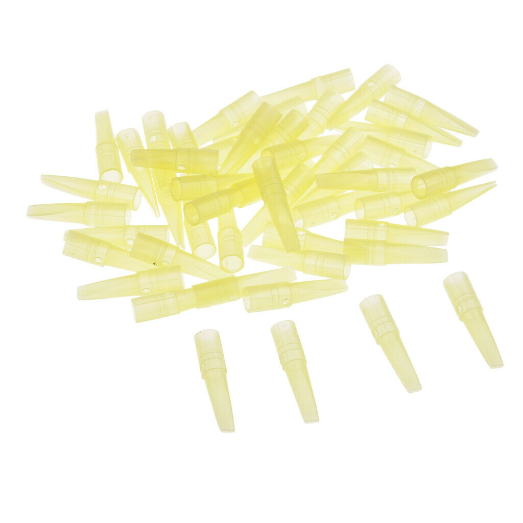 Lot 50pcs Disposable Tattoo Tips Needle Nozzle Tattoo Tubes Tattoo Supply 7F