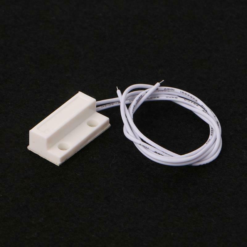 5 Sets MC-38 Wired Door Window Sensor Magnetic Switch Home Alarm System Detector