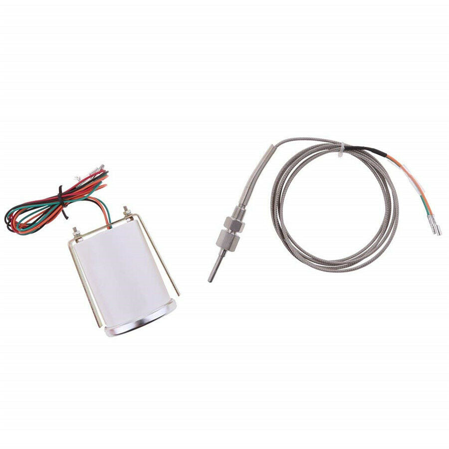 2" 52mm Auto Car LED Exhaust Gas Temperature Temp EGT Gauge Meter Pointer Sensor