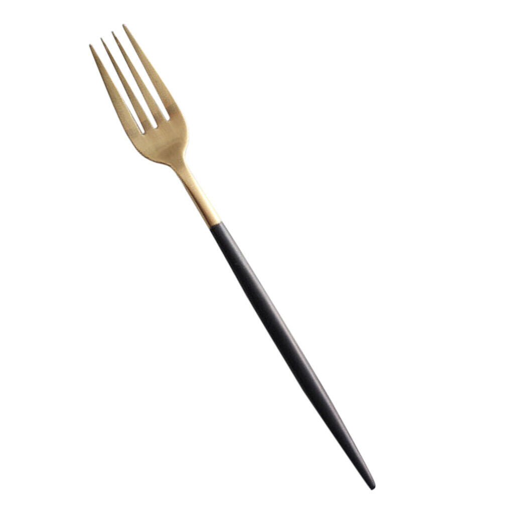 Portuguese Style Stainless Steel Frosted Table Dinner Ocher Fork Tableware