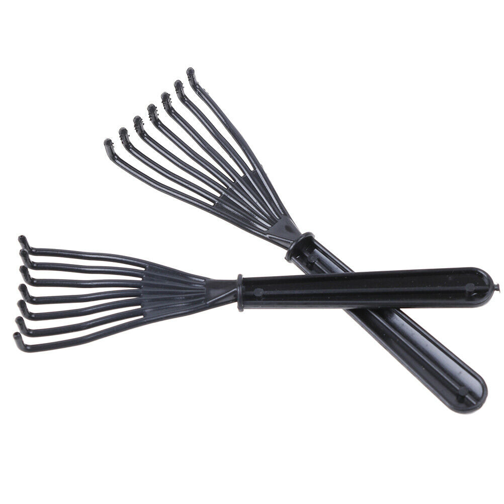2Pcs/Set Hair Brush Comb Cleaner Remover Soft Hair Drop  Cleaning.l8