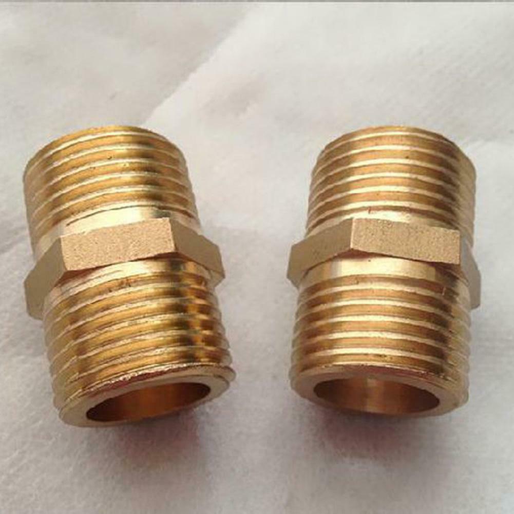 M22/16mm  Male Adapter Pressure Washer Brass Hose Lance Fitting Connector