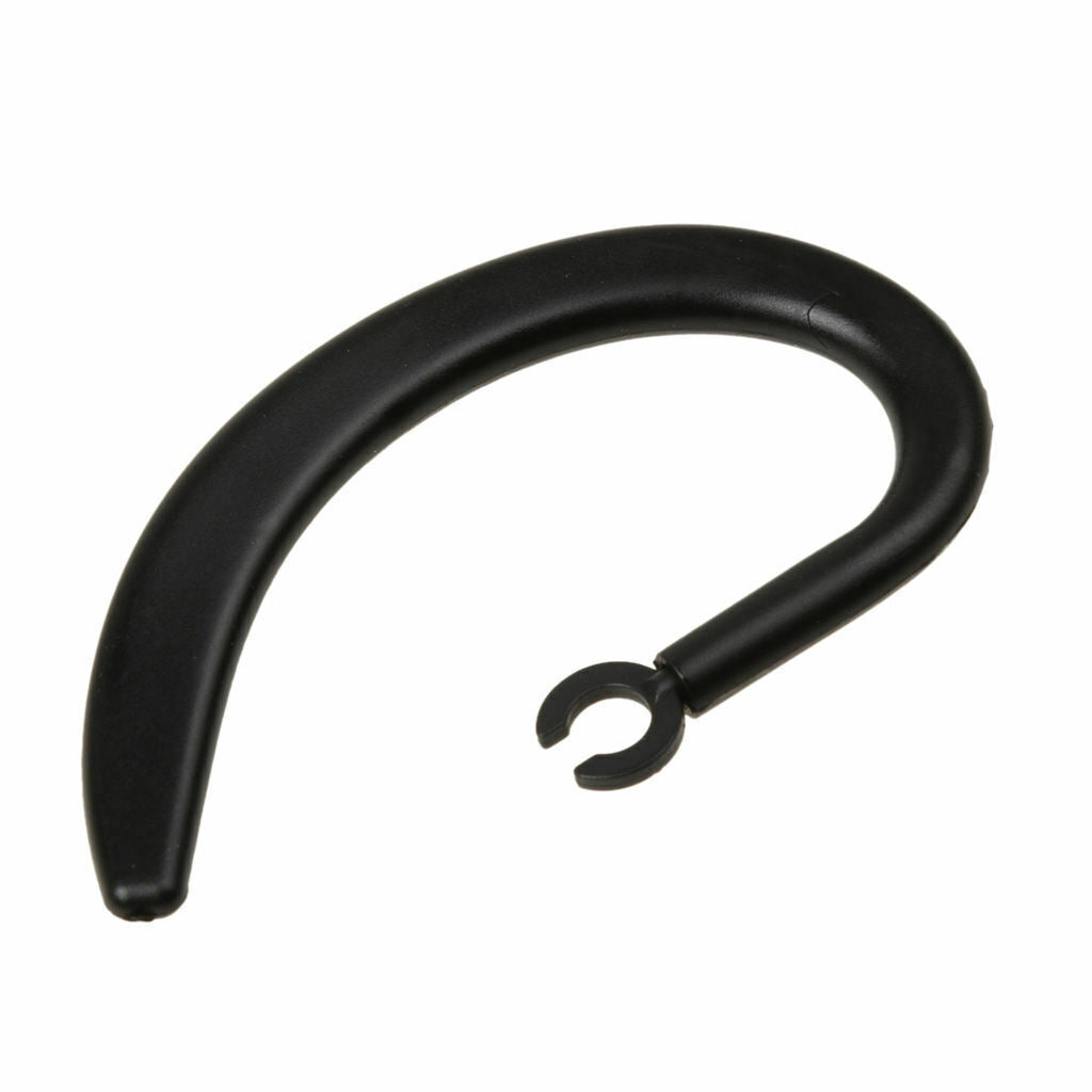12x Replacement Spare Ear Hook Earloop For Bluetooth Headset Black