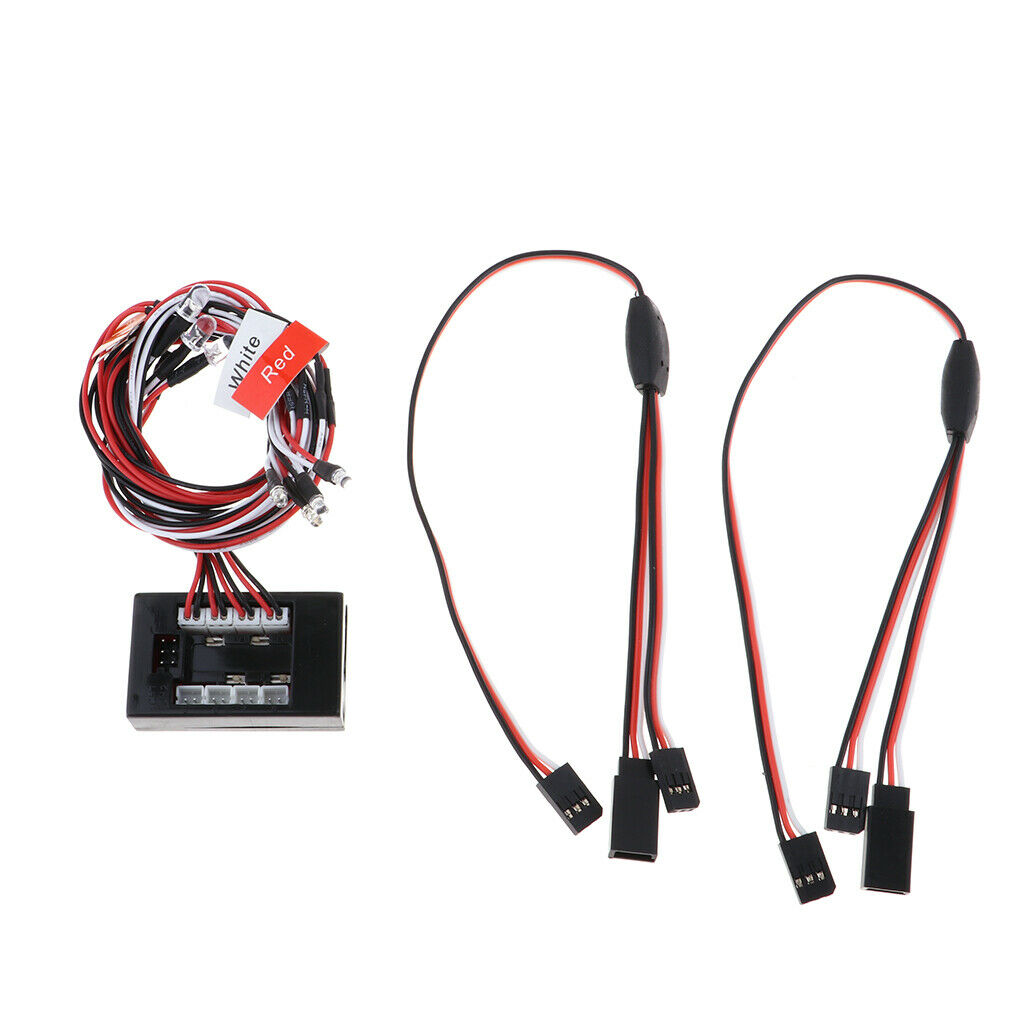 8 RC Car LED Light Kit Simulation Flash Light  /10 1/8 HSP  Part