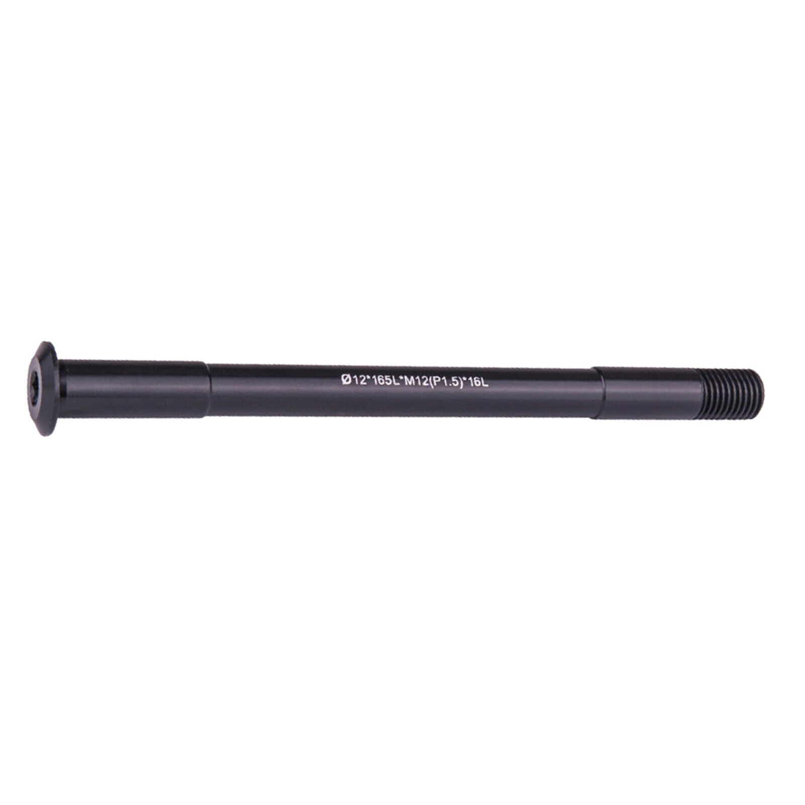 Bicycle QR Thru Axle Shaft Front Rear Hub Skewer 12mm  165mm 1.5mm