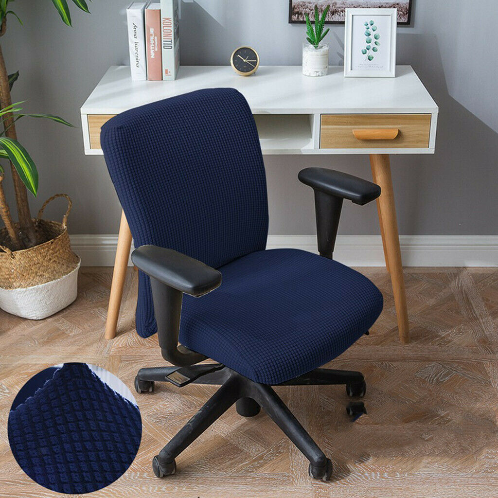 Stretch Spandex Dining Chair Seat Cover Protectors Bar Stool Seat Slipcovers