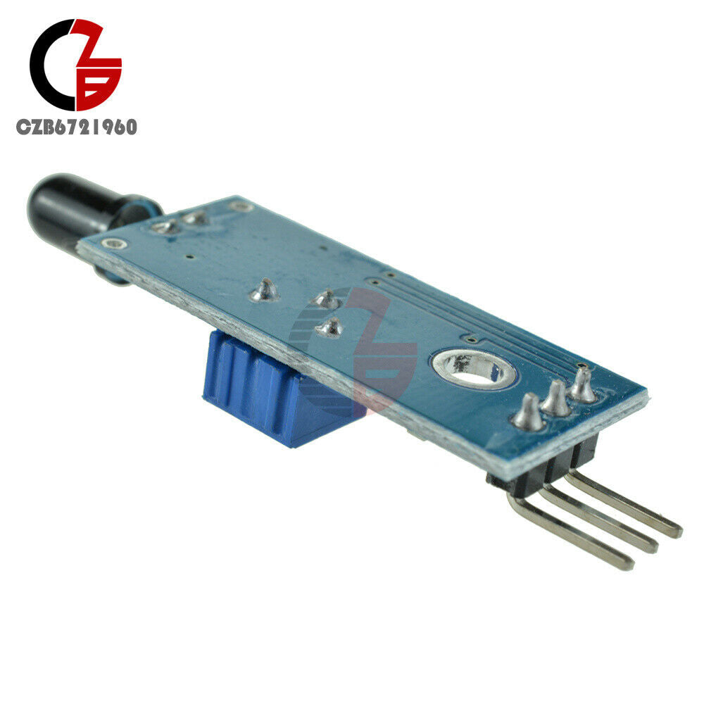 2PCS Flame Detector 760-1100nm Light Detection IR Infrared Sensor LM393 Module