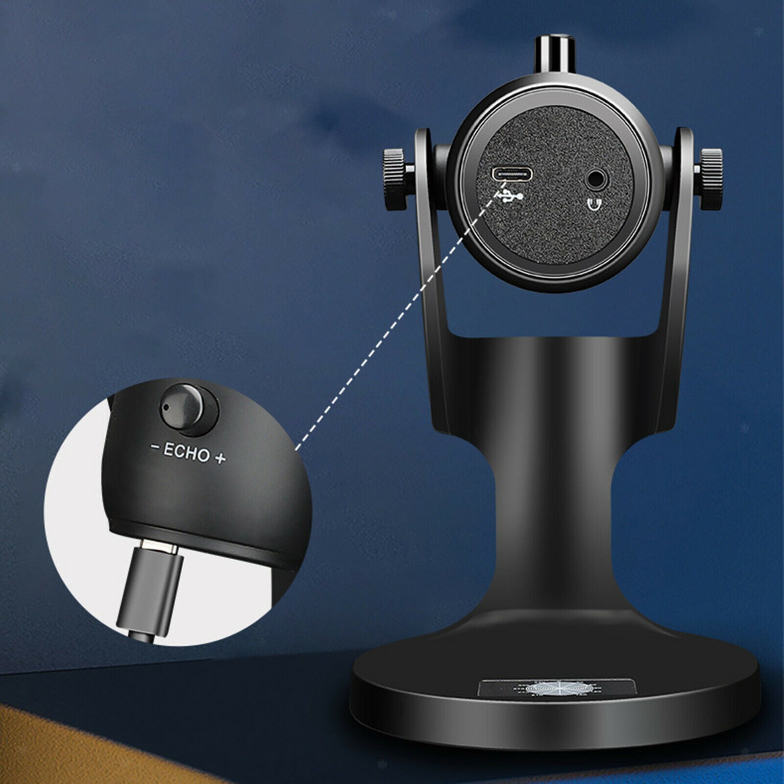 USB RGB Cardioid Computer Microphone for PC Laptop Gaming Gaming Microphone
