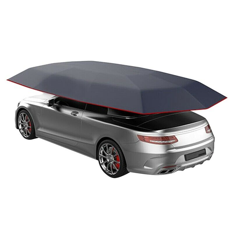 Universal Car Sun Shade Umbrella Cover Tent Cloth Uv Protect Waterproof 4.2 x W9