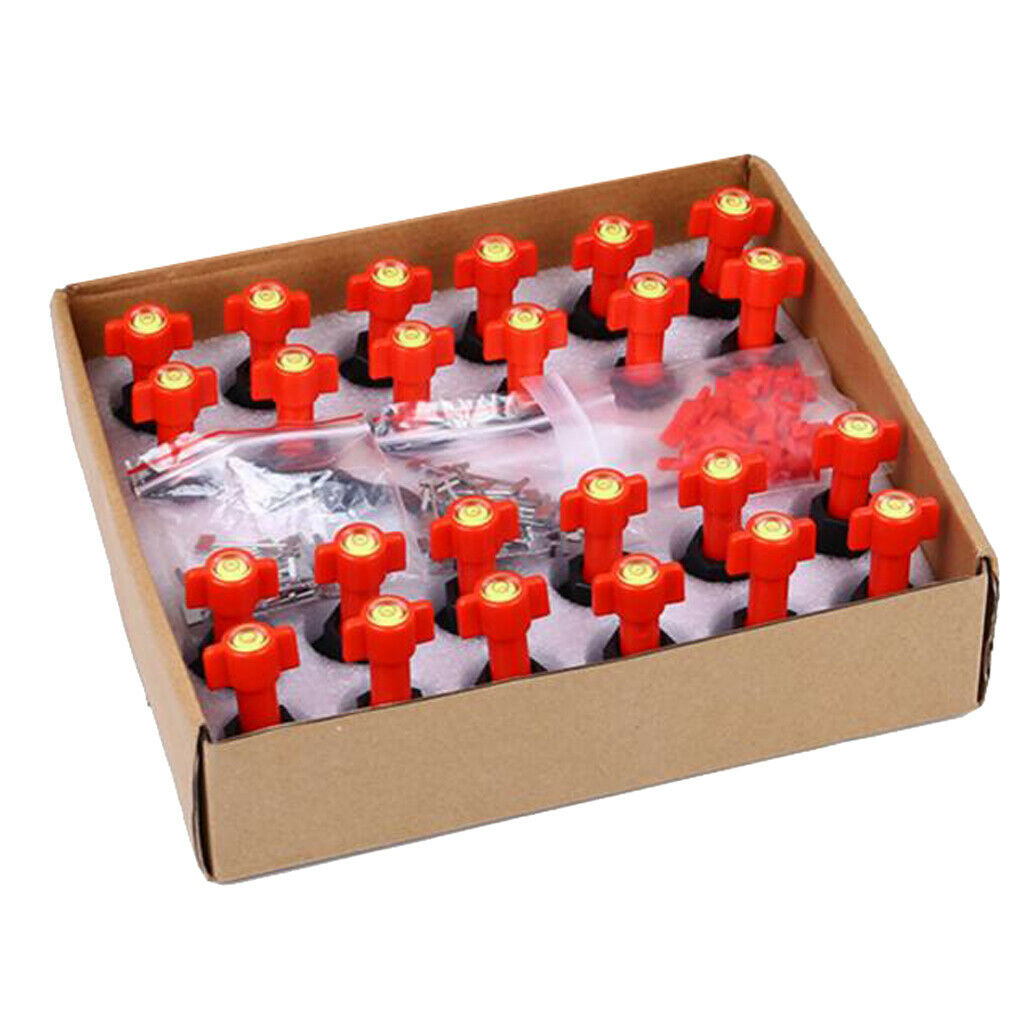 24xTile Leveler Adjusters,Reusable Tile Wedges,Tile Leveling System, Tile