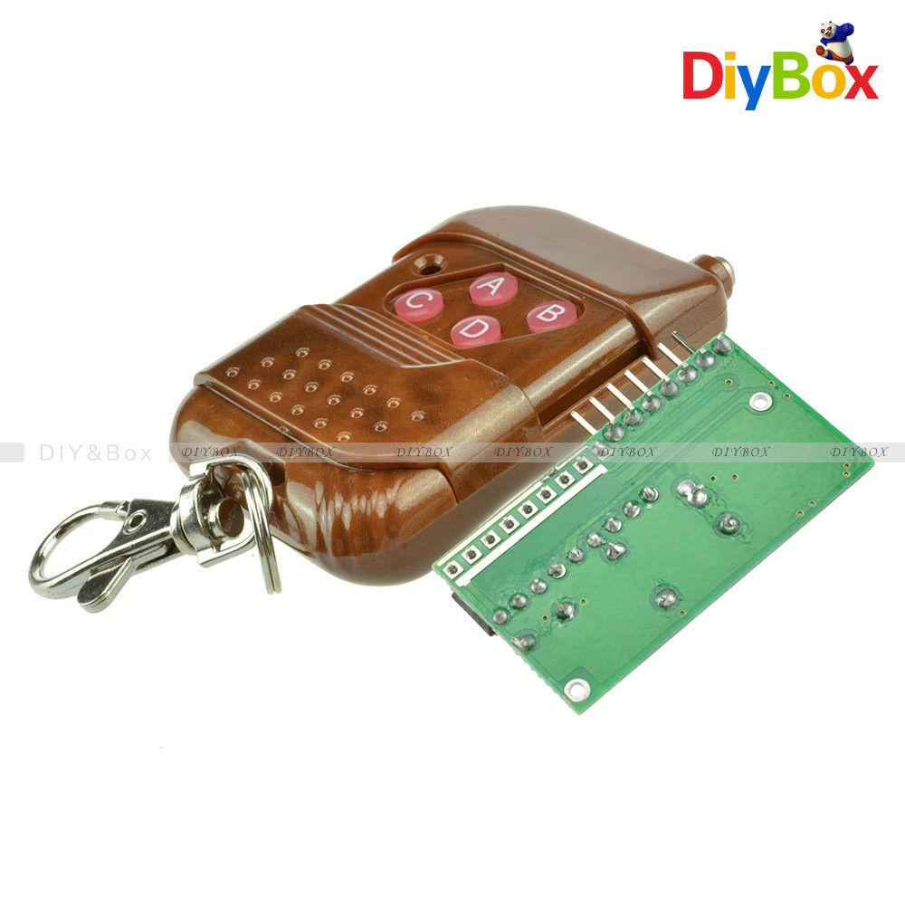 2PCS IC 2262/2272 4CH Key Wireless Remote Control 315MHZ Receiver for Arduino