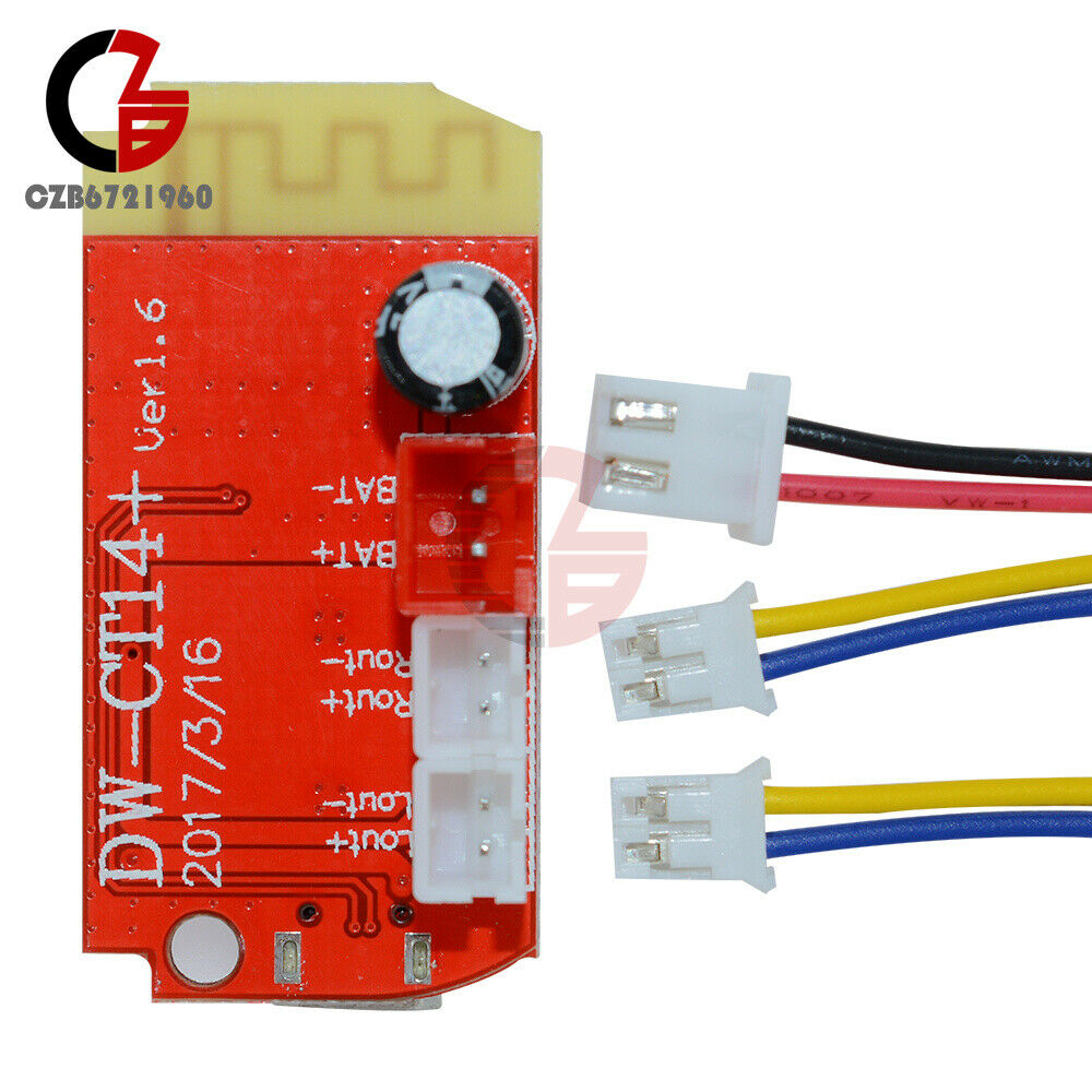 5pcs 3.7-5V Dual Plate 3W Amplifier Board Bluetooth Speaker Modification Module