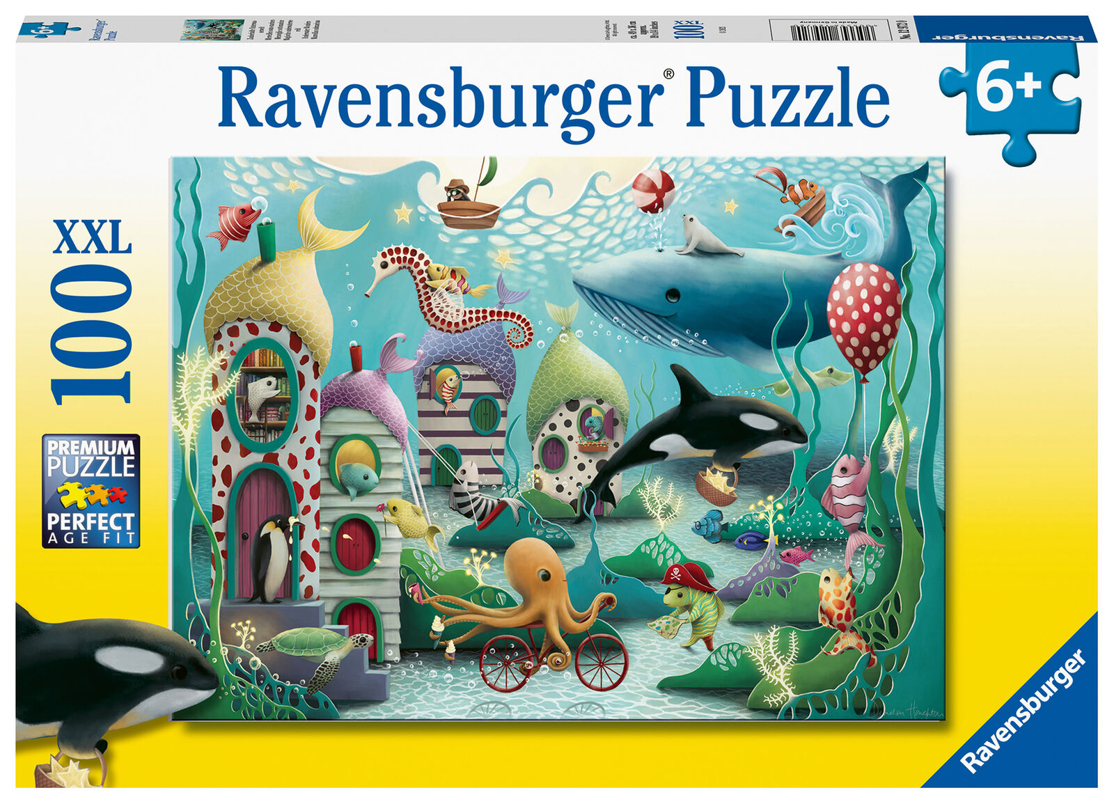 12972 Ravensburger Underwater Wonders XXL 100pc Jigsaw Puzzle Children Kids 6yr+