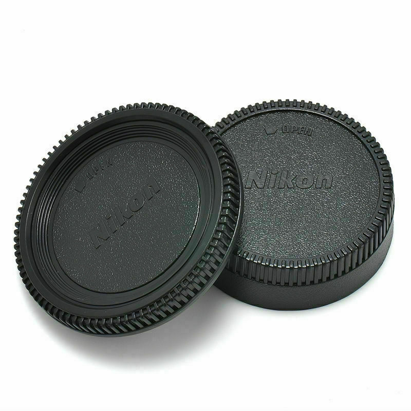 New Body Lens Cover (Front + Rear) For Nikon AF AF-S Lens DSLR SLR Camera