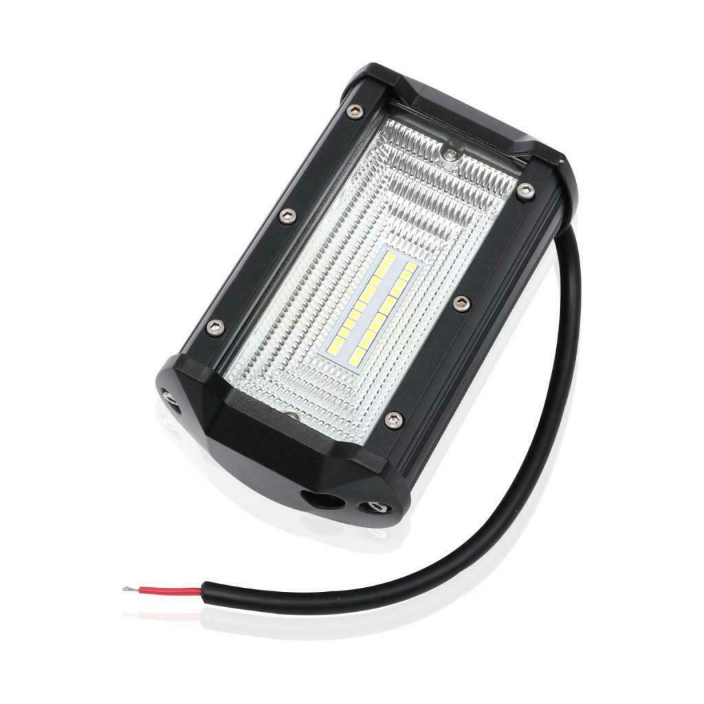 Universal 72W 6000LM Car Boat SUV ATV Truck LED Working Spot Light Bar Lamp