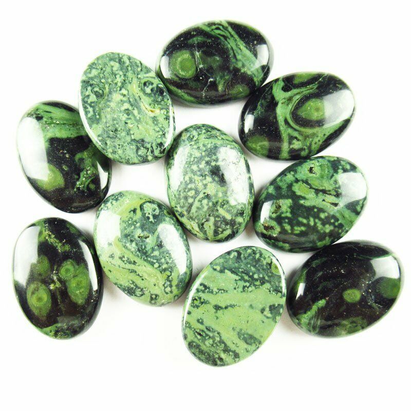 8pcs 25x18x6mm Natural Kambaba Jasper Oval Cab Cabochon 40g A-250JM