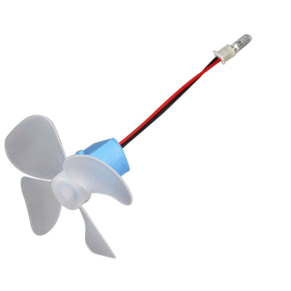 DIY Micro Wind Turbine Mini Wind Generator Water DC Generator LED Lighting