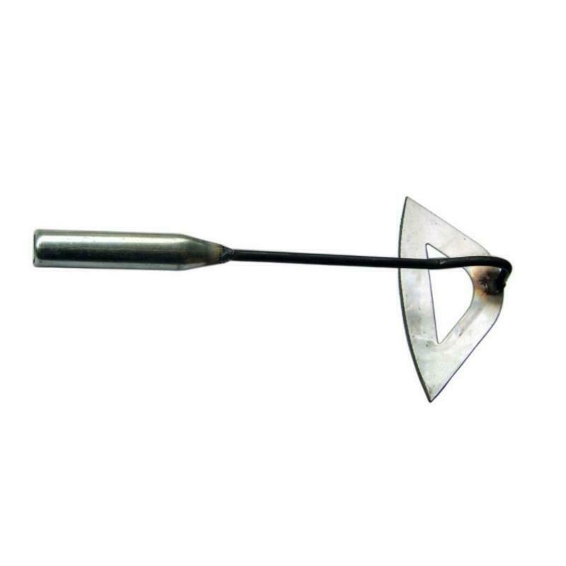 All-steel Hardened Hollow Hoes Handheld Weeding Rake Planting Vegetable FarmBDA