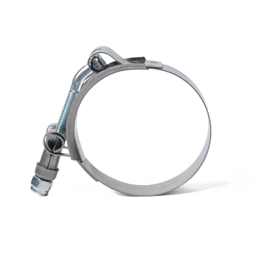 4X 79-87MM Stainless Steel T- Clamps Turbo Intake Silicone Hose Clamps