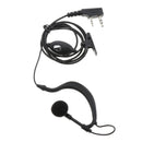 2 PIN Headset For Two Way Radio Earbuds Interphone Headphones For  UV5R