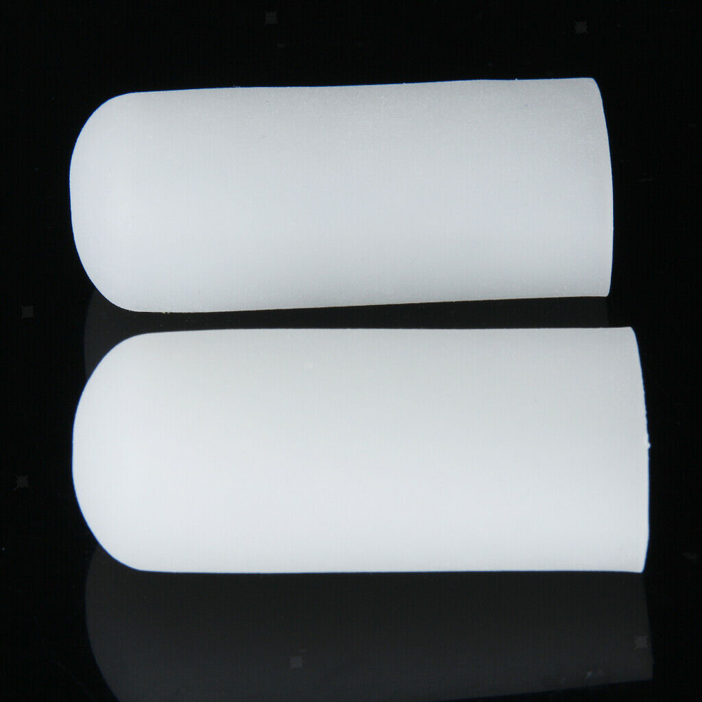 Unisex Silicone Toe Caps Protectors Pads Covers for Blisters White S+M+L