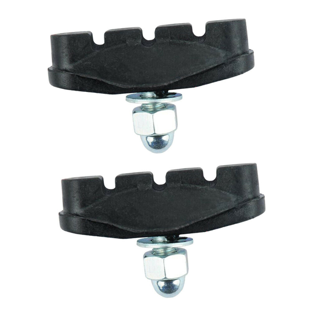 Pack of 2 Bike C Brake Pads Bicycle Caliper Blocks Universal Cycle Parts