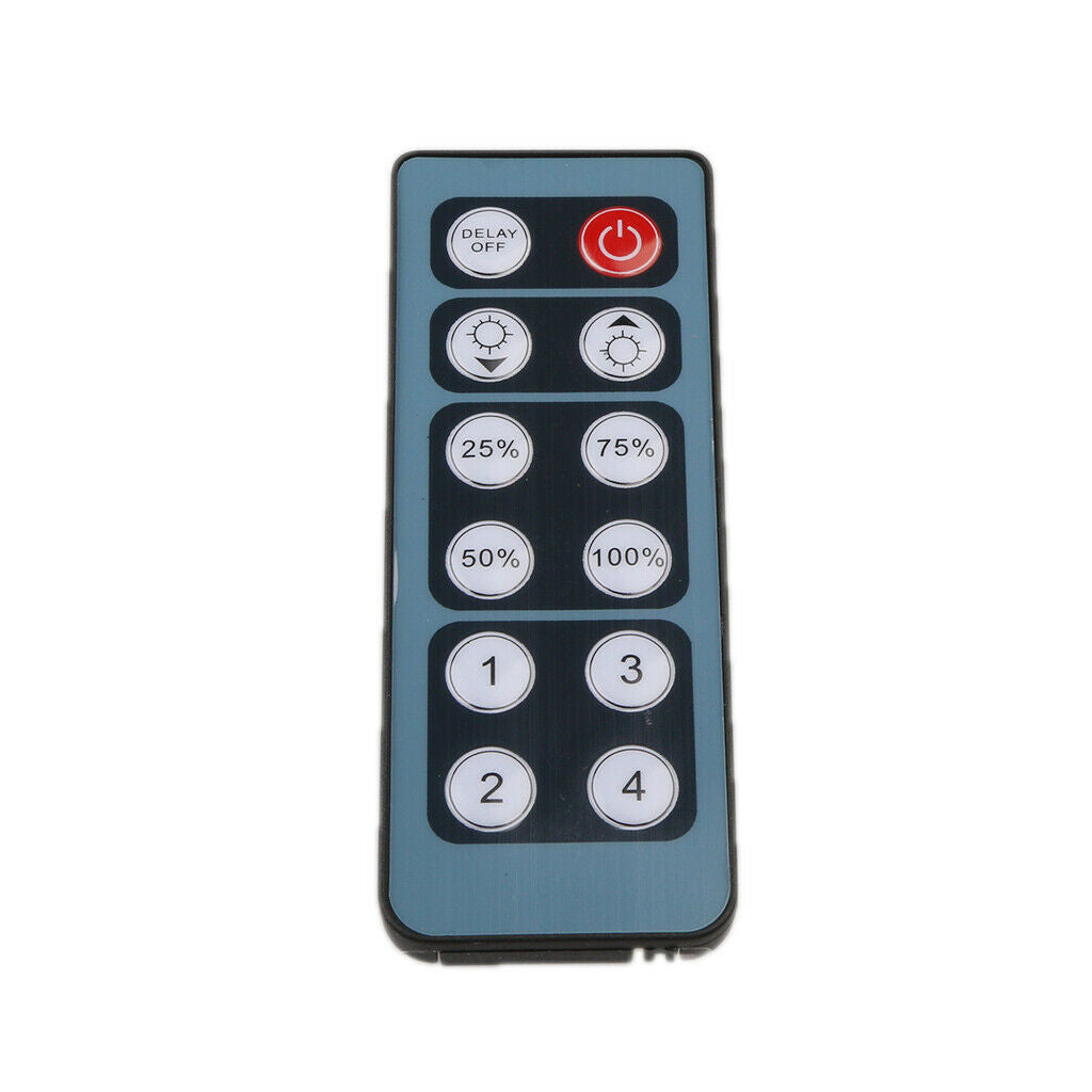 DC12V LED Light Rotary Dimmer Panel with IR Remote Controller for LED Light