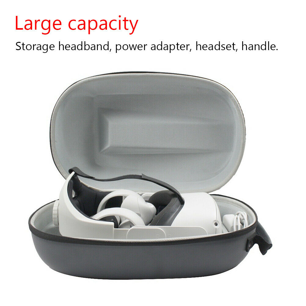 Hard Shell Carrying Storage Case for Oculus Quest 2 VR Headset Controller
