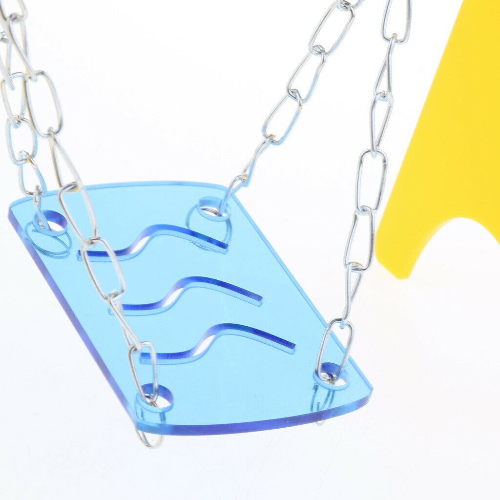 Table Top Hanging Swing for Pet Hamster Mouse Gerbil Rat Parrot Bird Cage Play
