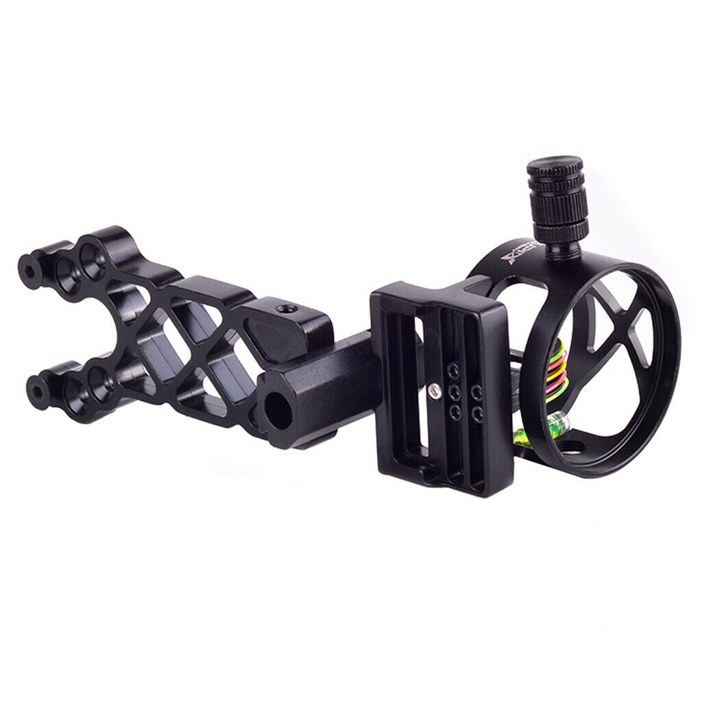 Bow Sight Slider Compound Bow Aim Right/Left Handed Training Aids Black