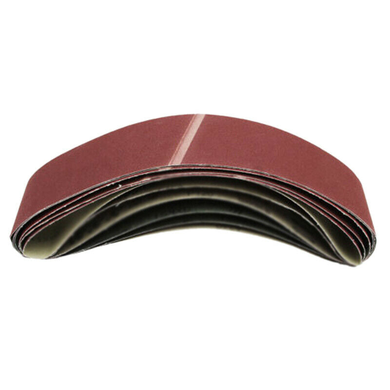 915x100Mm 6Pcs Sanding Belts 60/80/100/120/150/180 Grit Sander File Polishing J9