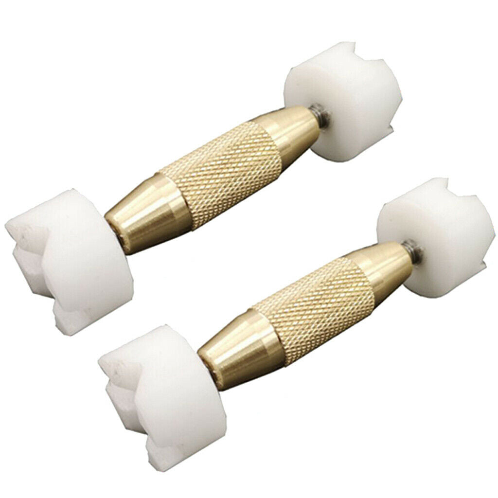 2 Pcs Musical String Instrumental Repair Tool Spoort Holder Stand Repair
