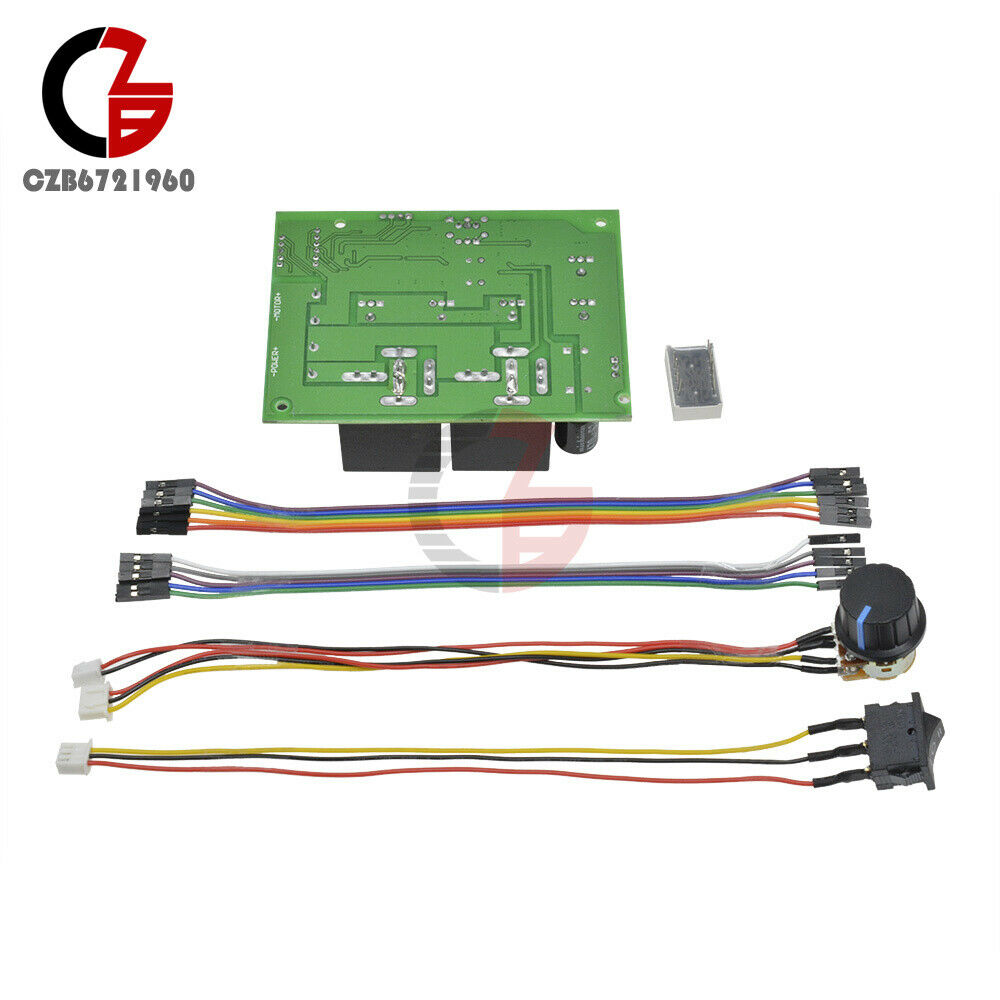 DC10V-55V PWM Speed Regulator Function DC Brush Motor Controller Switch
