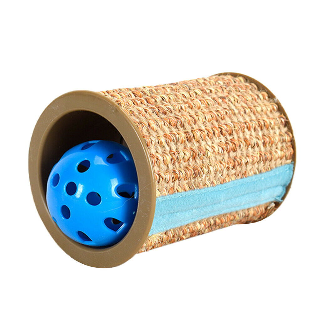 Scraped Sisal Rope Roller Rod, Reduced Destructive Scratch Behavior