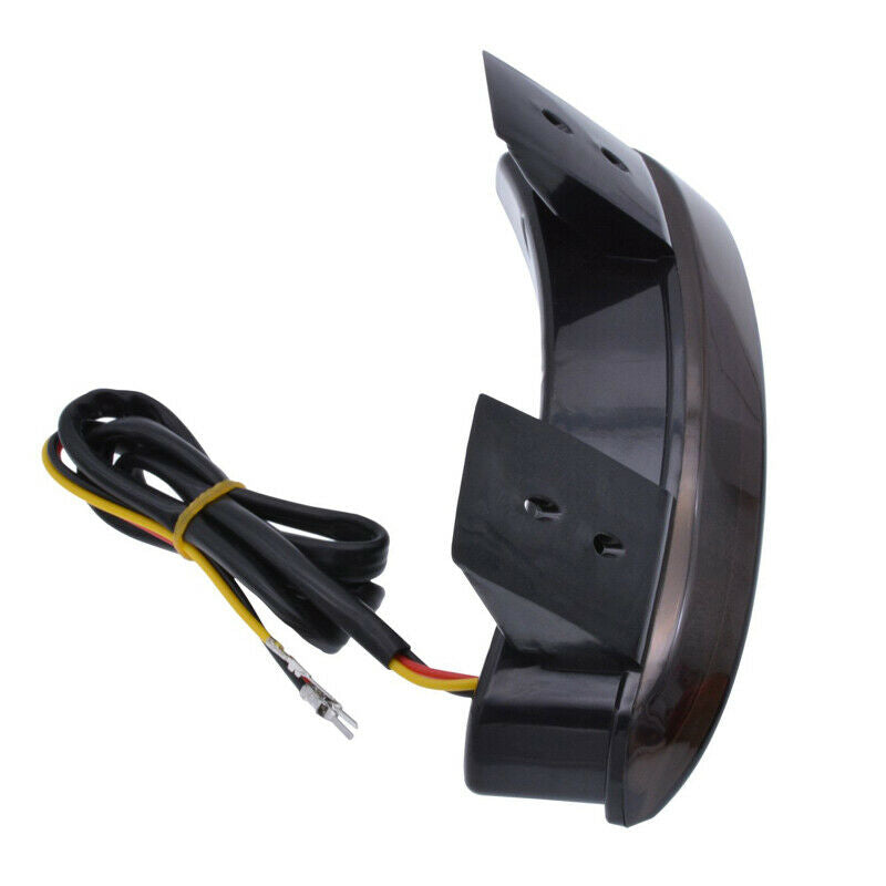 12V 20W Motorcycle Chopper Brake Stop Tail Light LED Bulb License Plate Holder