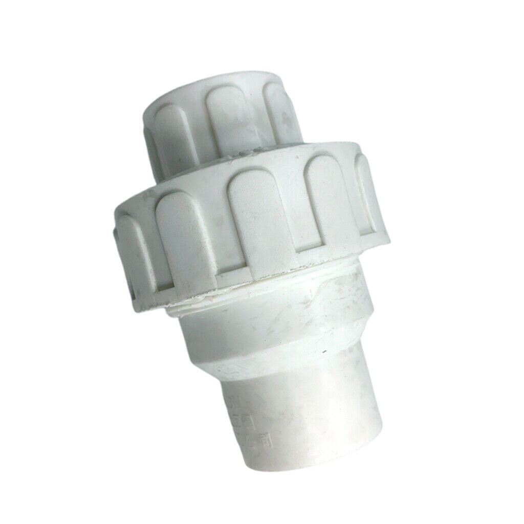 25mm PPR Check Valve Shutoff Valve PPR Pipe Adapters Durable Plastic White