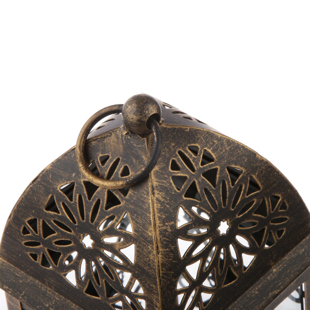 Candle Holder Floral Hanging Lantern Candle Holder Chandelier Light Wedding