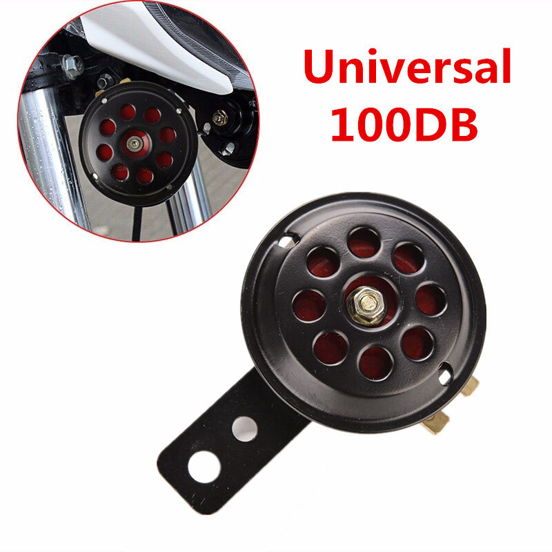 Universal Metal Waterproof Motorcycle Electric Horn 12V 100DB Loud Sound Speaker