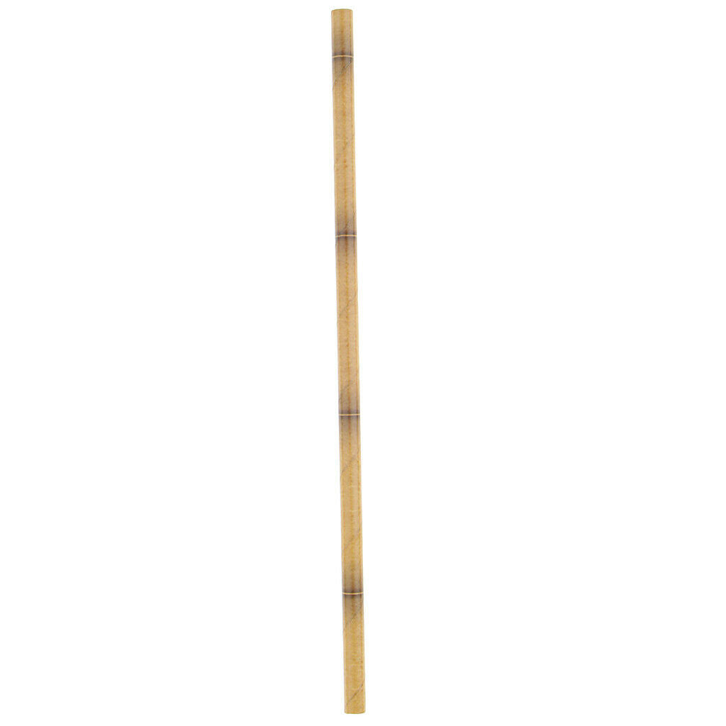 25pcs Bamboo Print Paper Disposable Drinking Straw Party Tableware Claybank