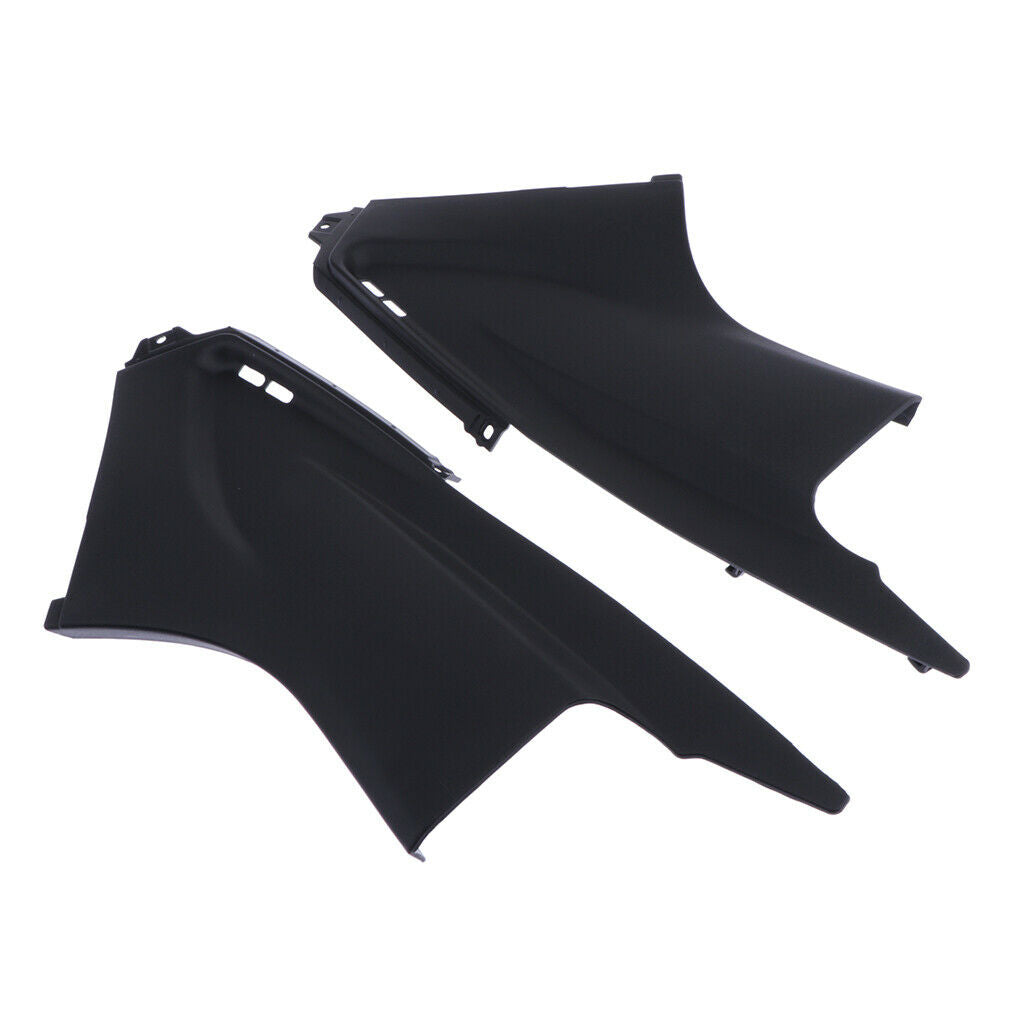 1 Pair Black Gas Tank Side Cover Panel Fairing For Yamaha YZFR6 YZF R6 2003 -