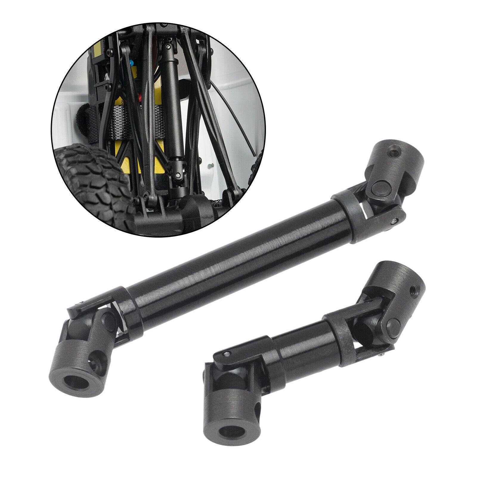 Steel Driveshaft for SCX24 Deadbolt 1/24 RC Truck Car DIY Replacement Parts