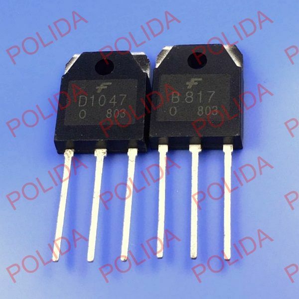 1pair or 2PCS Transistor FAIRCHILD TO3P KSB817/KSD1047 2SB817/2SD1047 B817/D1047