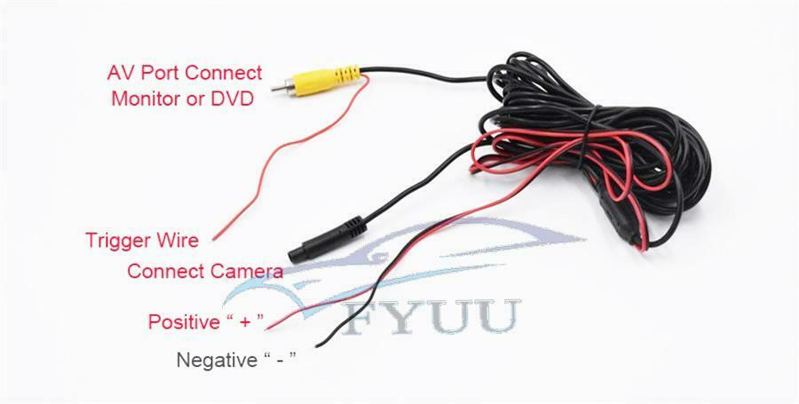 Mini Automobile Front View Reverse Camera With Multi-function Conversion Line HD