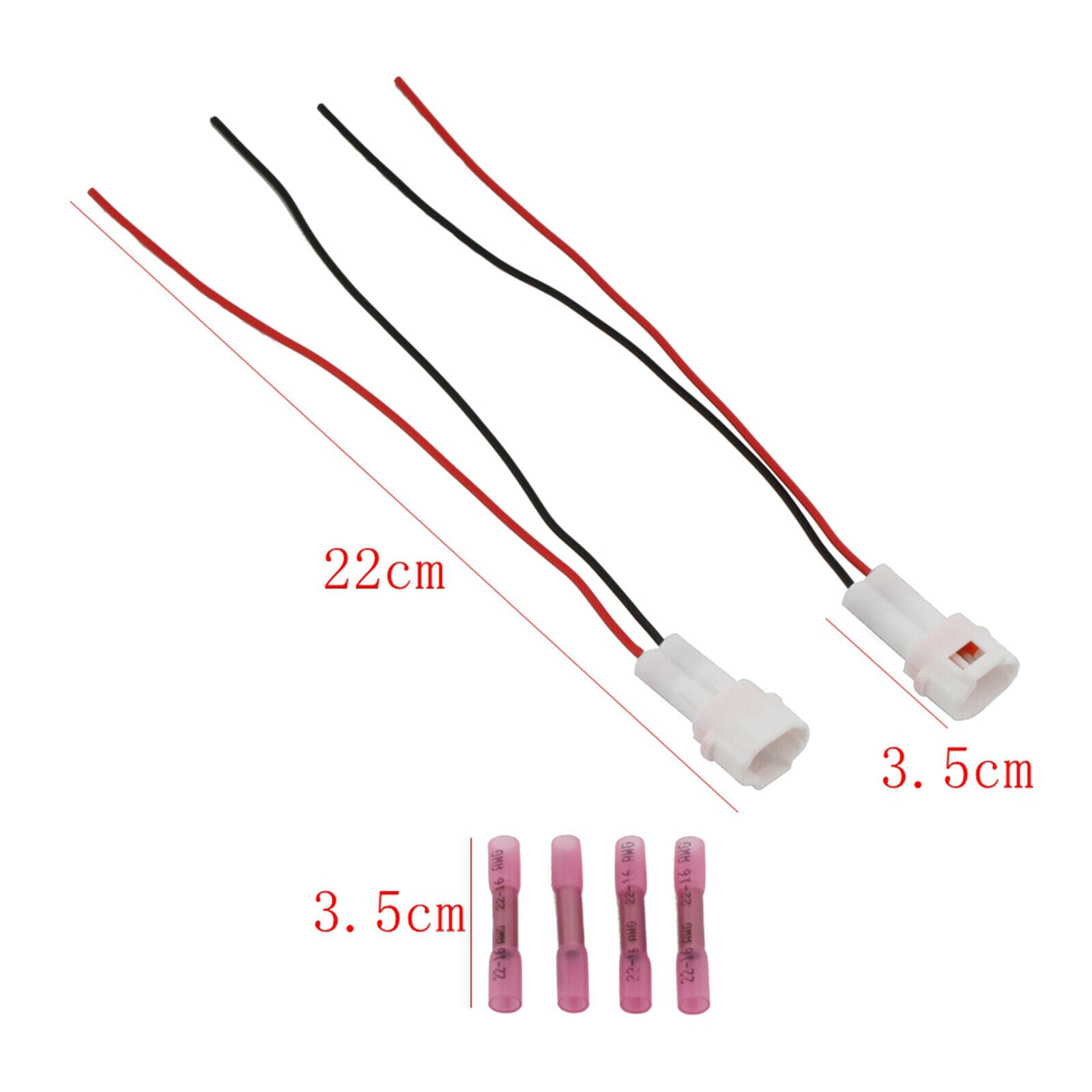 2 Pack Accessories Power Cable Kit Connector for Yamaha RMAX2 850X2 X4 708
