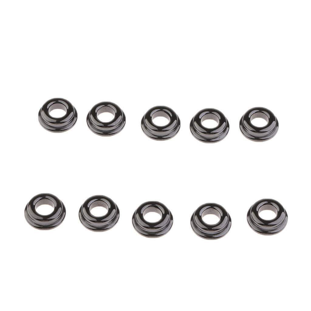 10pcs Fishing Rod Guides Ring DIY Fish Pole Guide Tip Tops Repair Tools S