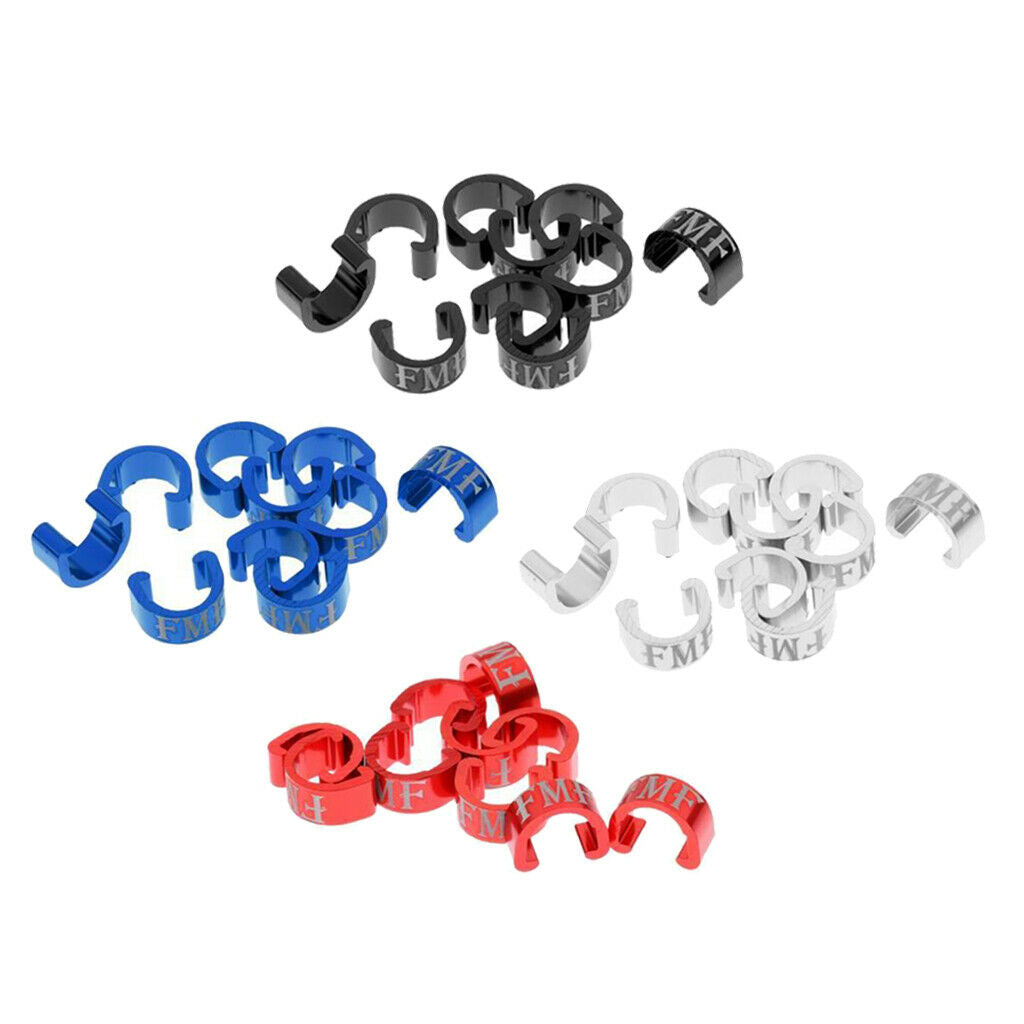 Pack of 40 Bike Shift Line C-clips Buckles Cable Guide for MTB Bike Road Bicycle