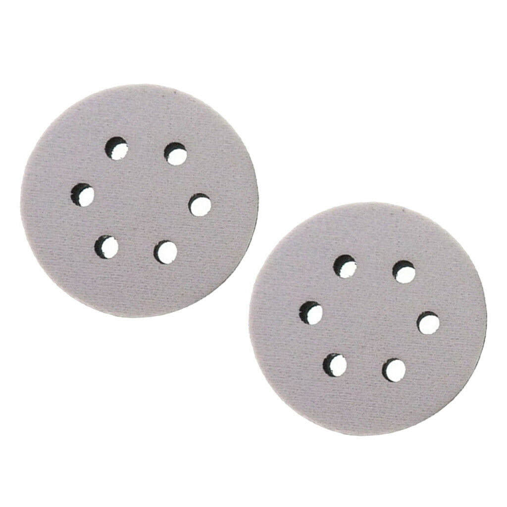 2x 3" Polishing Pad Soft Sponge Interface Buffer Pad Polishing Buffing Pads